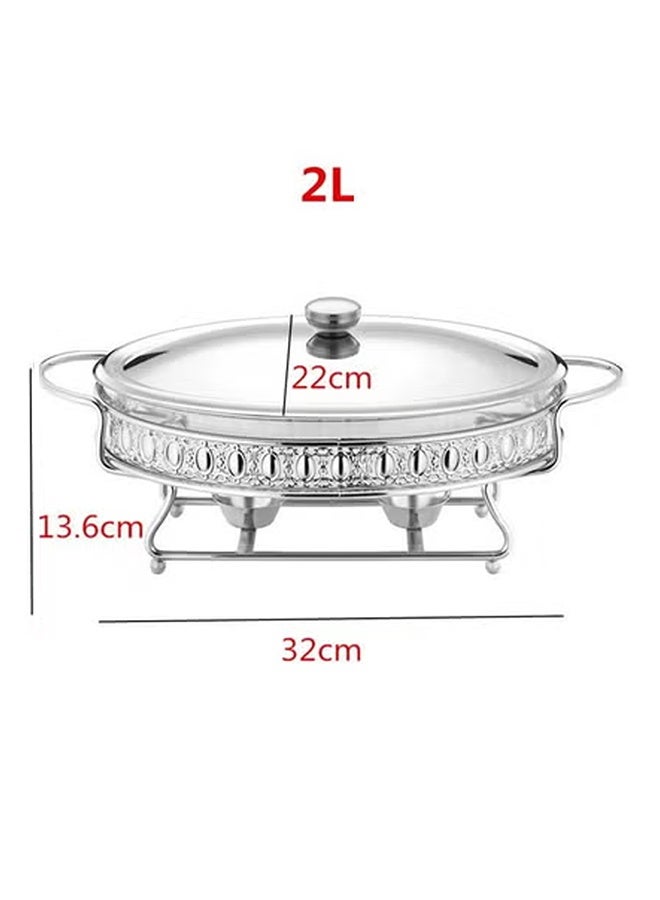 keke Metal Buffet Stove Food Warming Container - Image 2